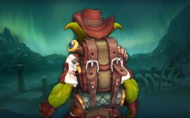 Goblin with backpack