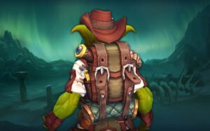 Goblin with backpack